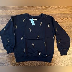 NWT Lou & Grey Pop the Bubbly Sweatshirt
